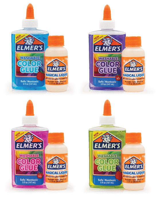 Elmer's Color Slime Glue Kit Unopened Box New