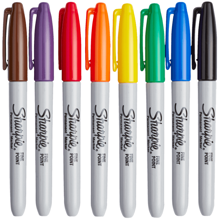  SHARPIE 37161PP Permanent Markers, Ultra Fine Point, Black, 2  Count : Office Products